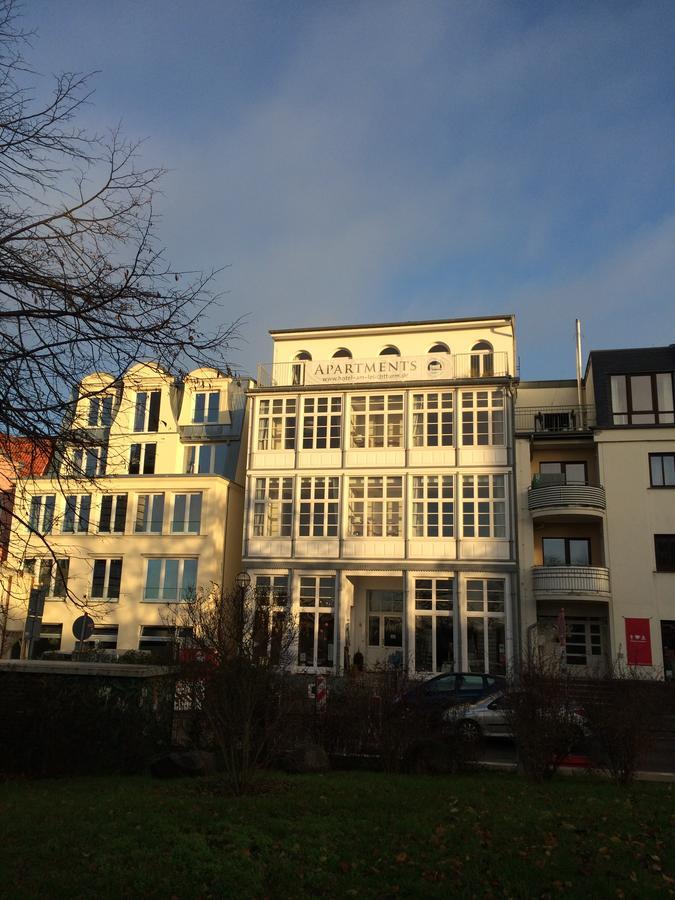 Apartmenthaus Am Leuchtturm Rostock Bagian luar foto